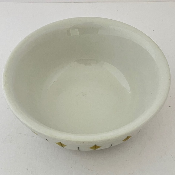 Vintage MCM Jackson China Restaurant Ware Atomic Starburst Cereal Bowl - Picture 3 of 10